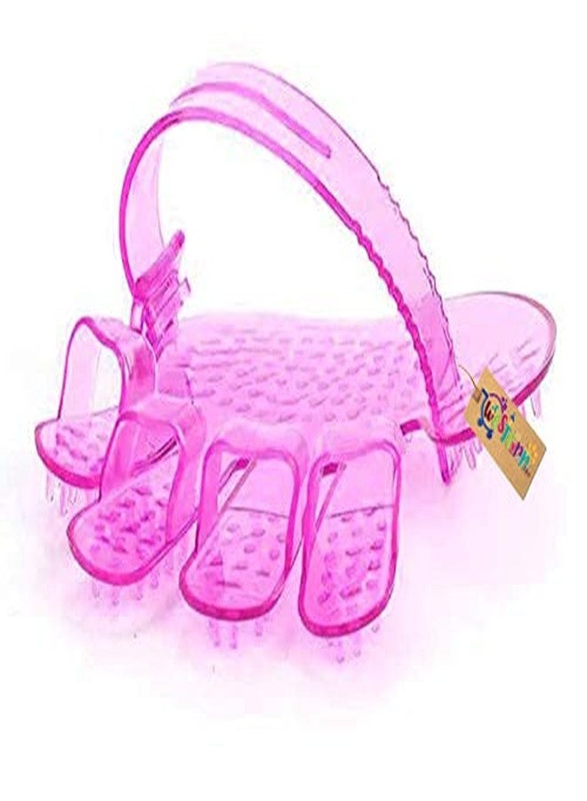 ويستيرن إرا فرشاة شامبو الحيوانات الأليفة من ويسترن إيرا، مشط تدليك مهدئ بشعيرات مطاطية للكلاب والقطط والخيول، جودة احترافية (عبوة واحدة) (وردي) - Image 2